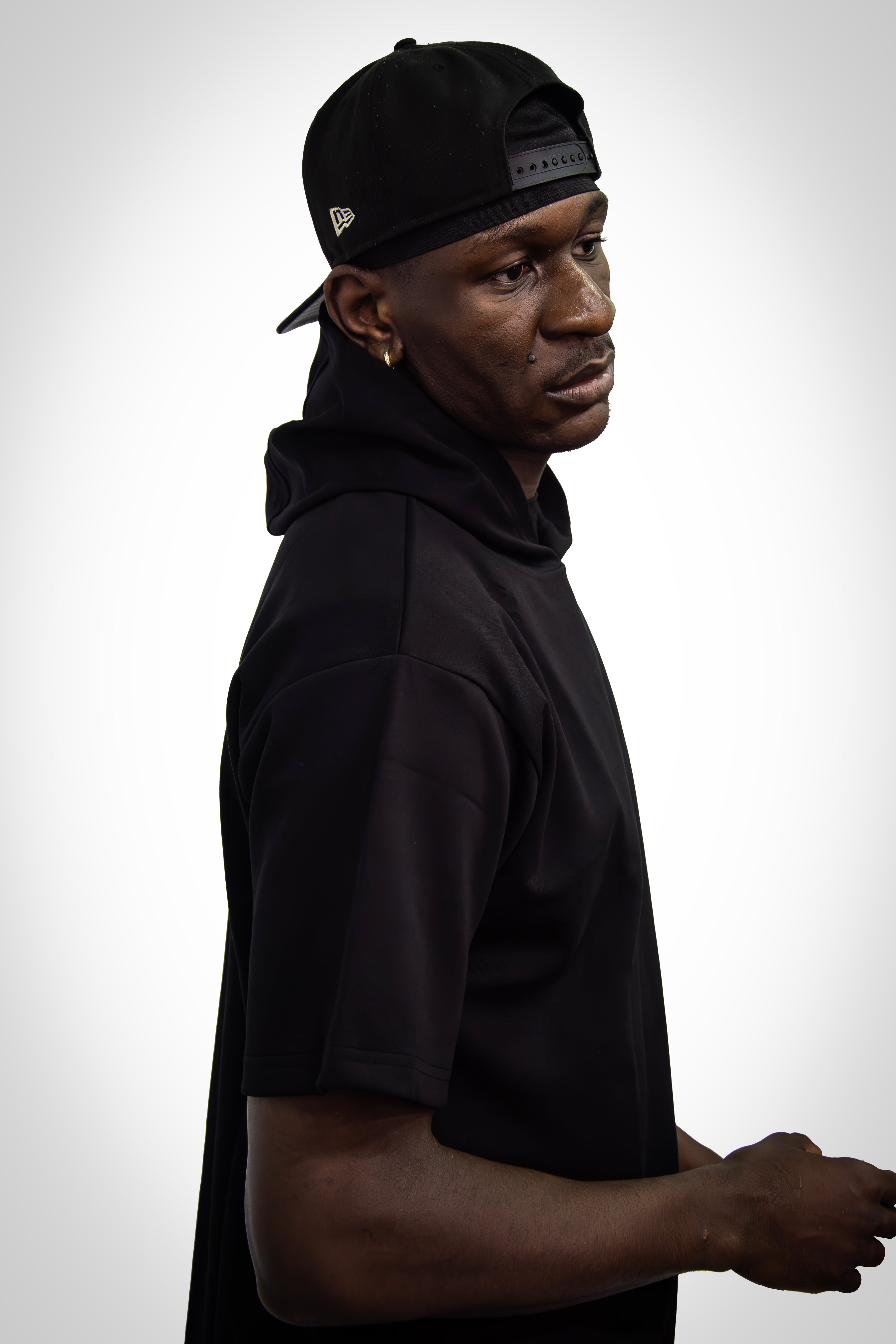 Hooded Short Sleeve Top