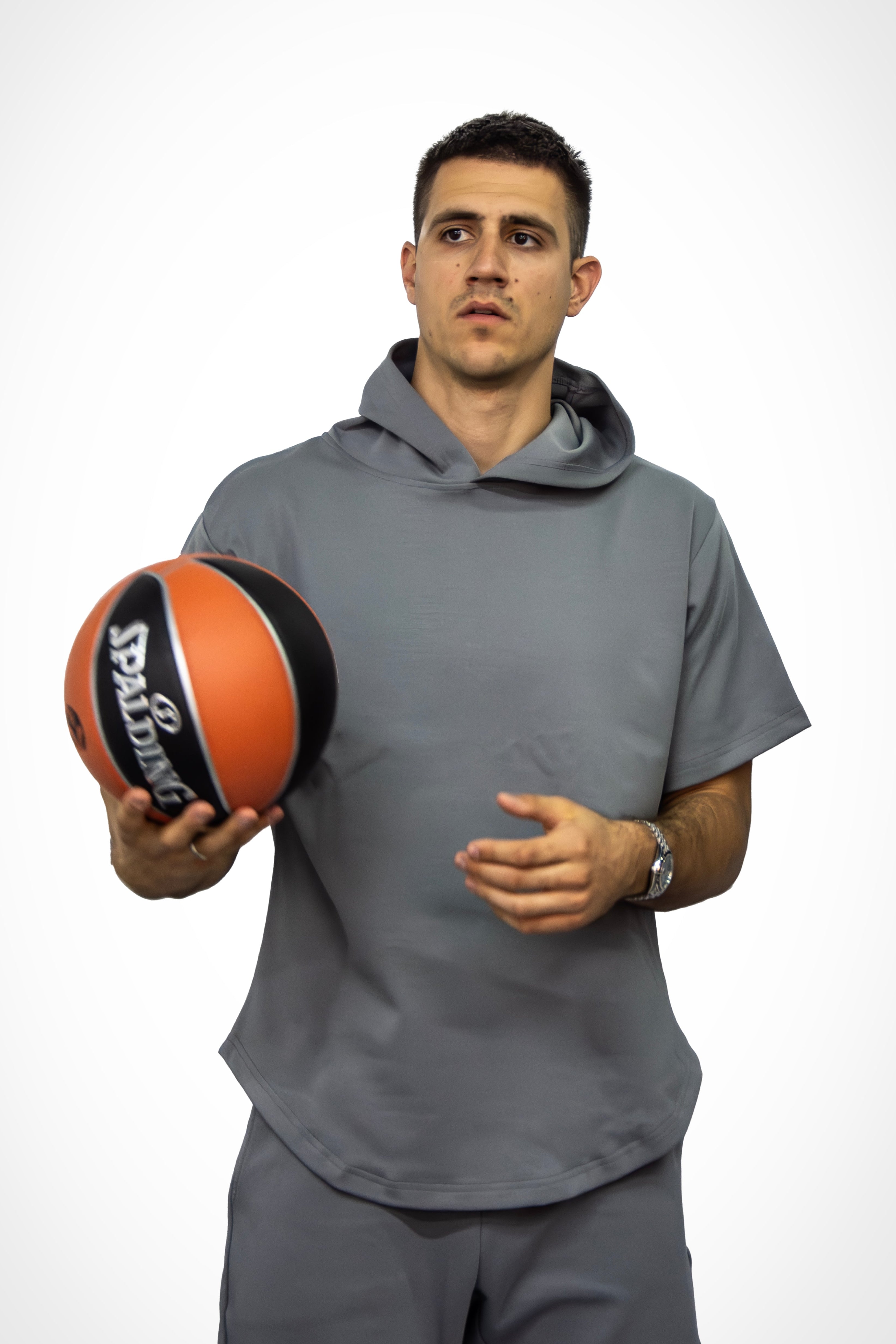 Hooded Short Sleeve Top