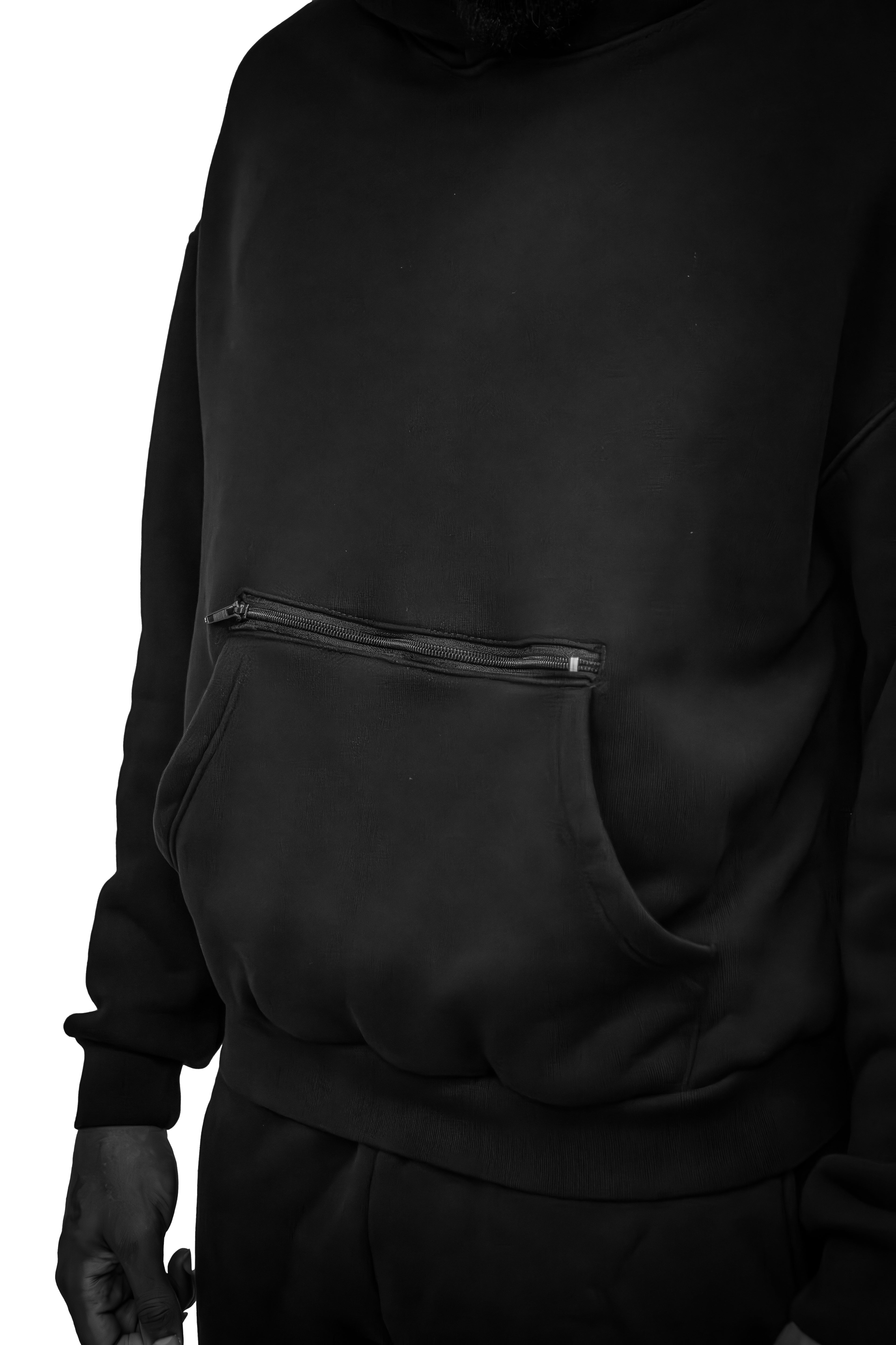 Oversized Kanga Pouch Hoodie