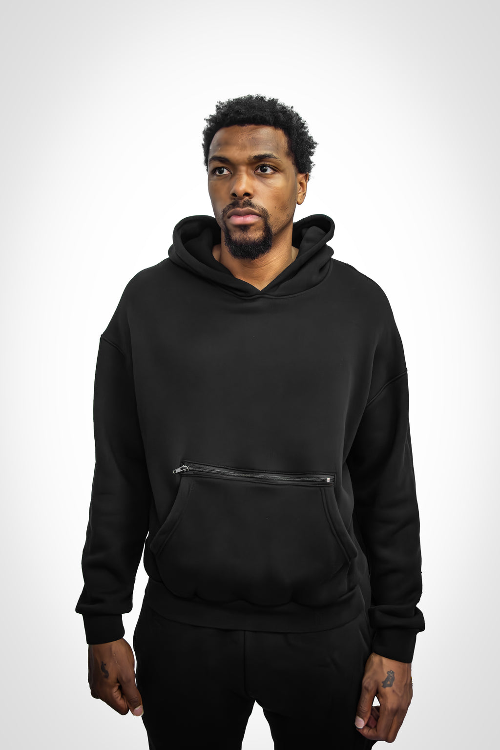 Oversized Kanga Pouch Hoodie