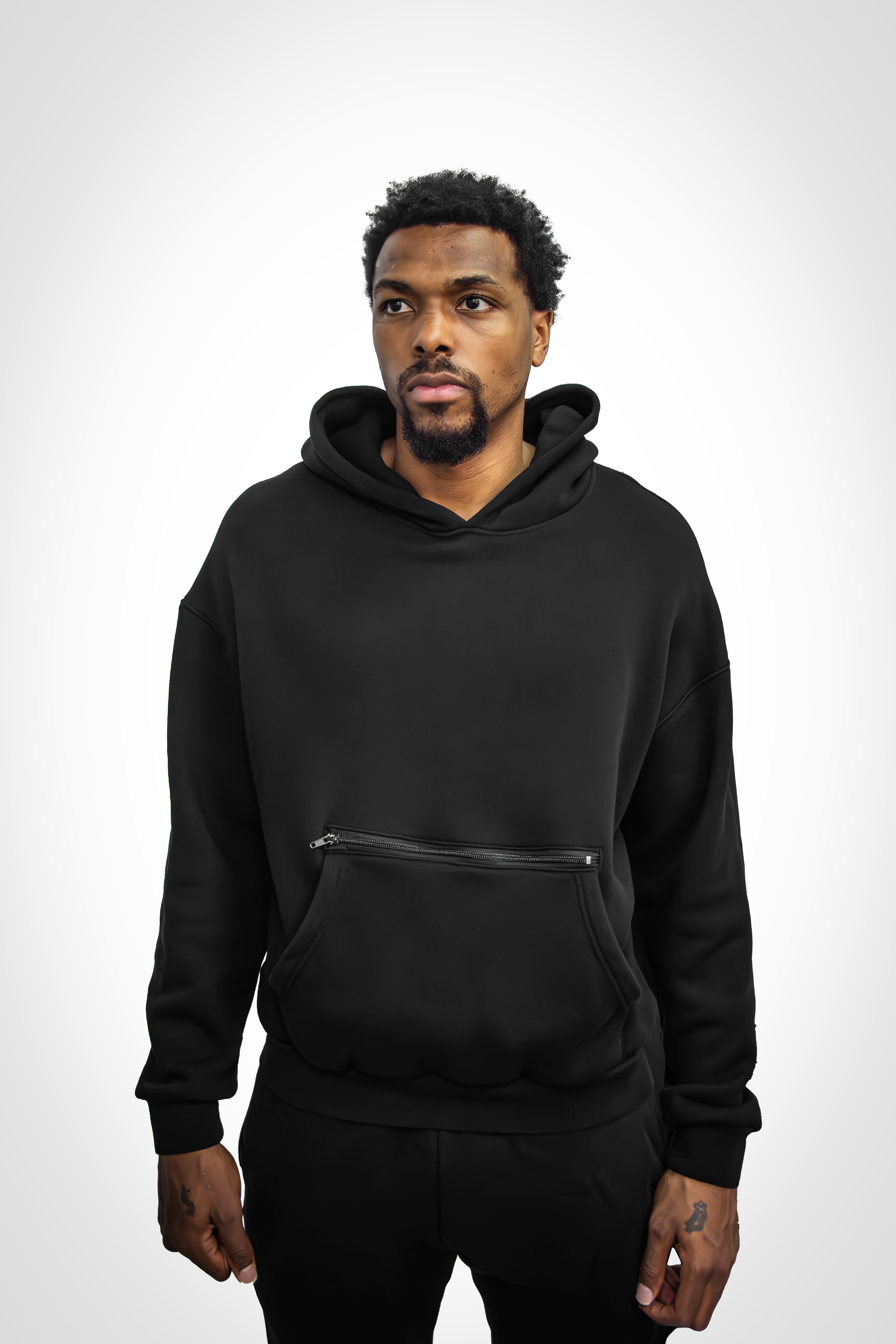 Oversized Kanga Pouch Hoodie