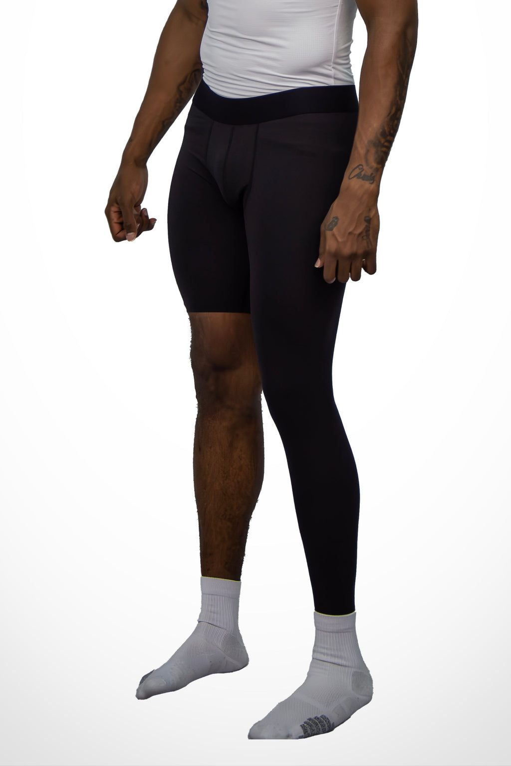 Left Leg full Length Compression Tights