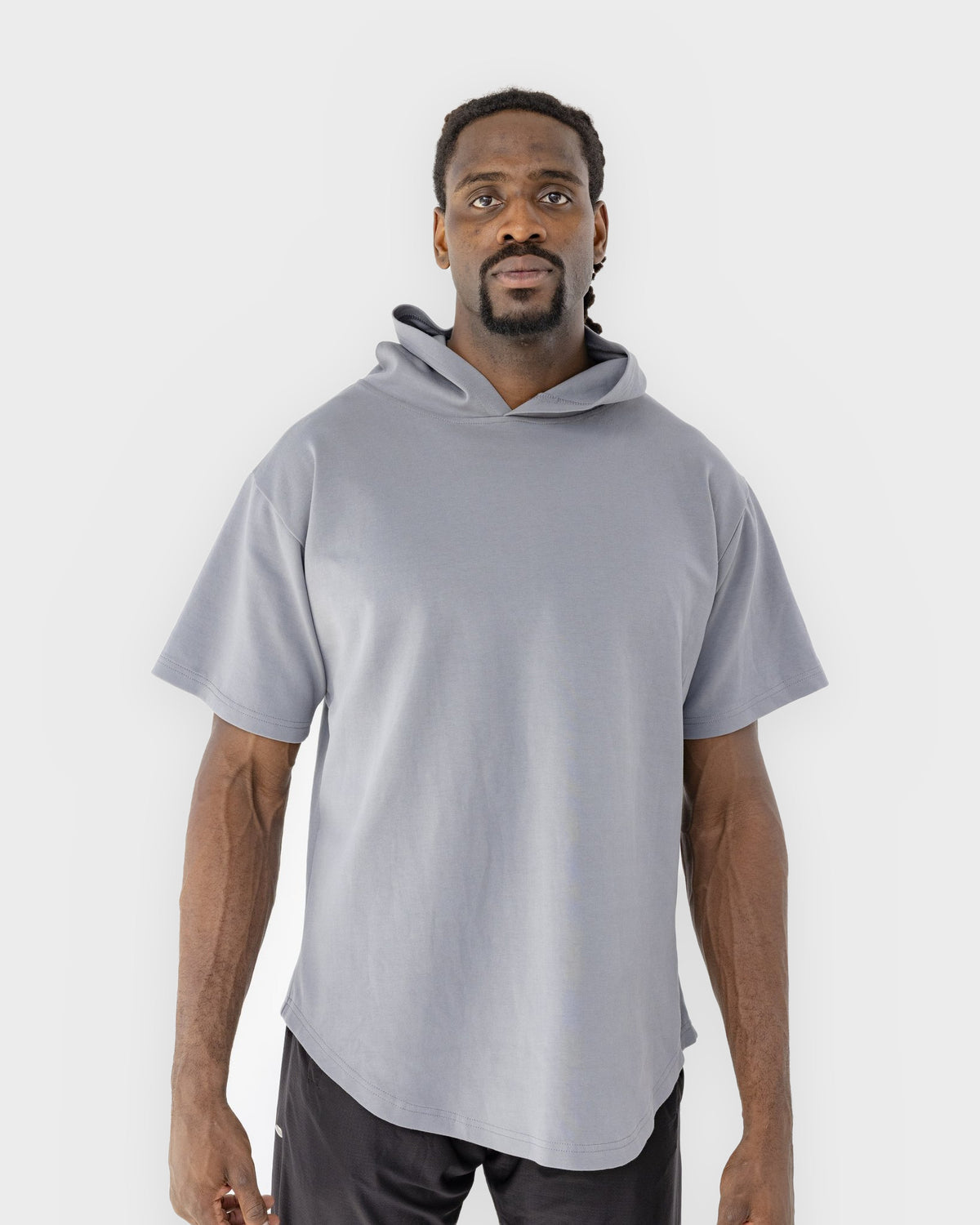 Hooded Short Sleeve Top