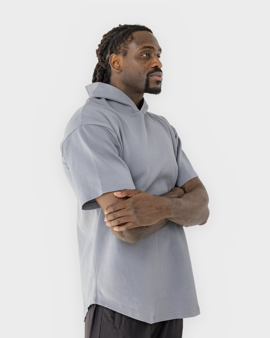 Hooded Short Sleeve Top