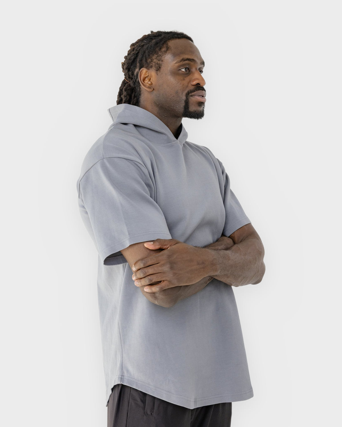 Hooded Short Sleeve Top