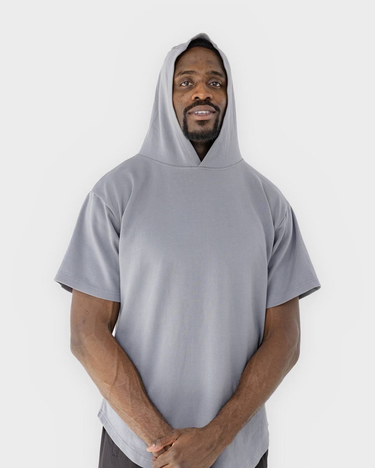 Hooded Short Sleeve Top